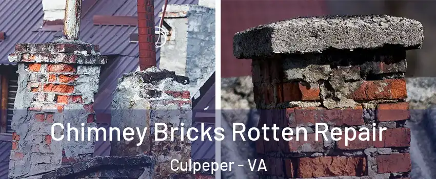  Chimney Bricks Rotten Repair Culpeper - VA