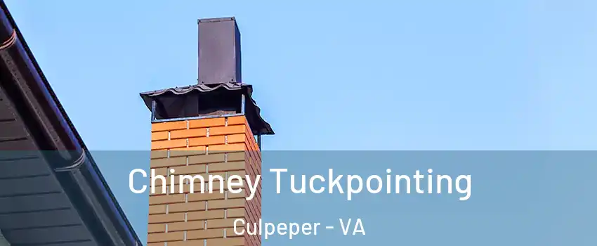  Chimney Tuckpointing Culpeper - VA