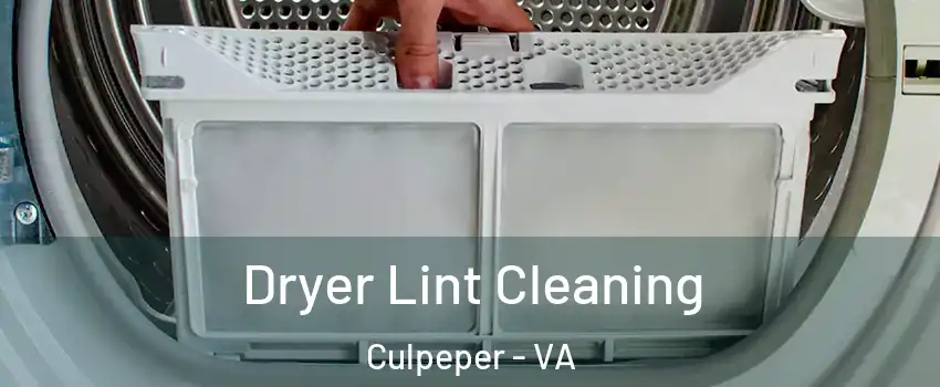 Dryer Lint Cleaning Culpeper - VA