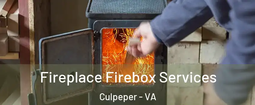  Fireplace Firebox Services Culpeper - VA