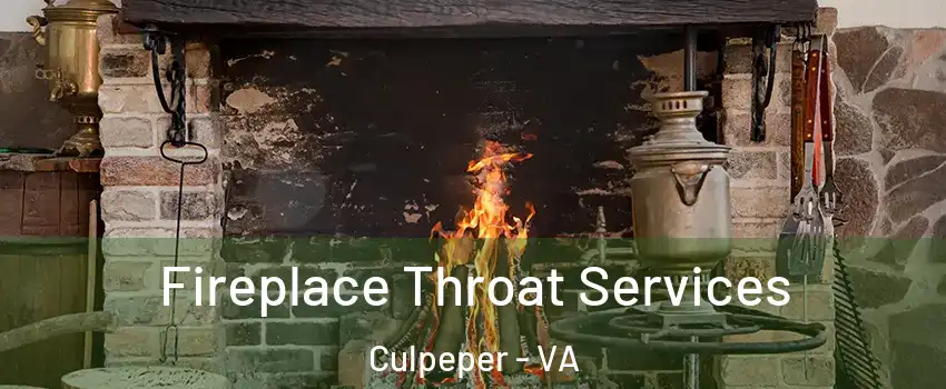  Fireplace Throat Services Culpeper - VA