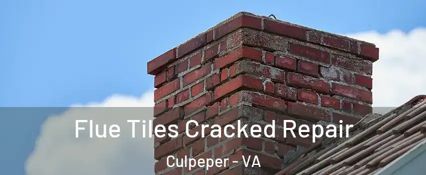  Flue Tiles Cracked Repair Culpeper - VA