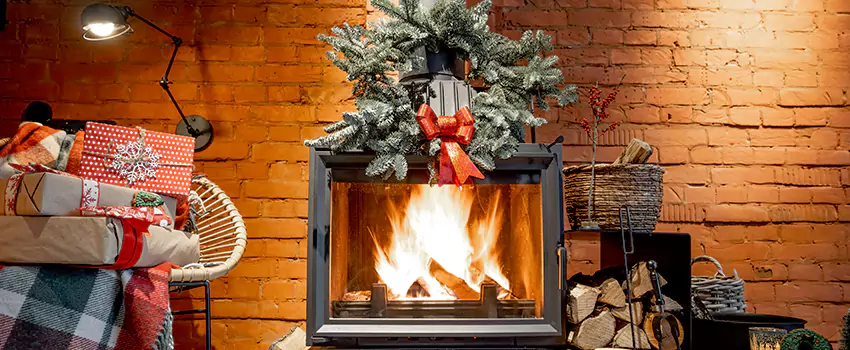 Travis Industries Linear Gas Fireplace Installation in Culpeper, Virginia