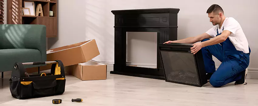 Old Rusted Metal Fireplace Repair And Replacement in Culpeper, VA